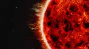 Powerful plasma ejection recorded on the Sun