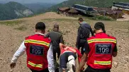 Woman rescued in Shymbulak after paragliding injury