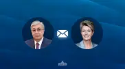 Tokayev congratulates Swiss president on National Day