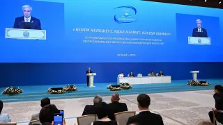 “One of my first decisions as President in 2019 concerned teachers“ - Tokayev