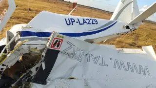 Video of the plane crash near Astana has appeared