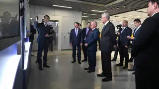 King of Jordan presented AlemAI center at Astana Hub