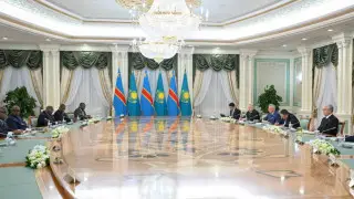 Tokayev: relations between Astana and Kinshasa reach new level