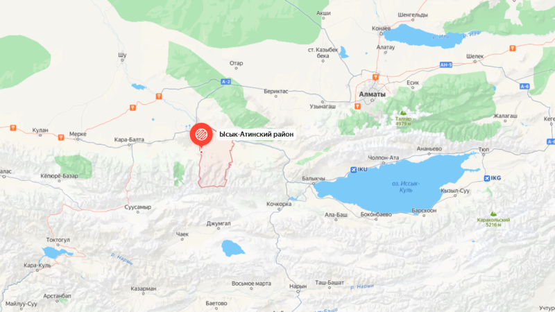 Screenshot Yandex Maps