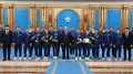 For historic victory: President awards athletes and coaches