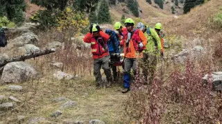 Foreigner seriously injured in the mountains of Almaty