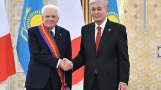 Tokayev awards Order to President of Italy