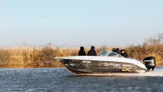 Four unknown individuals attacked coast guard boat of NSC Border Service in Atyrau region