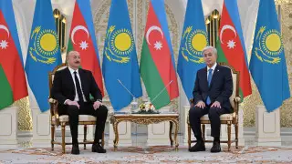 Tokayev to Aliyev: Our peoples are bound by brotherhood