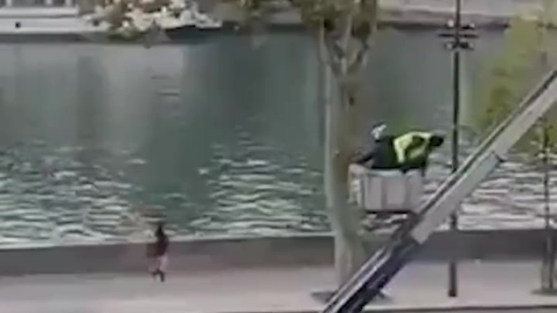 Image created from video frames