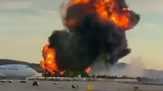Footage of US plane crash emerges online: seven people killed