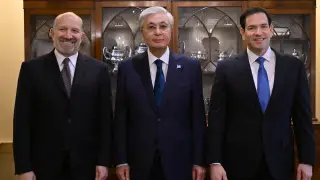 Tokayev met with Rubio in Washington