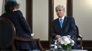 Tokayev gave interviews to major American publications