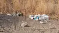 Kazakh woman outraged by piles of trash at popular reservoir