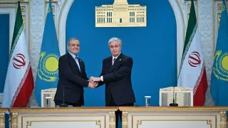 Kazakhstan and Iran sign eight cooperation documents during official talks