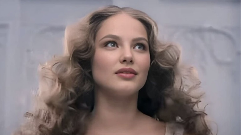 Ruslana Korshunova. A still from a video.