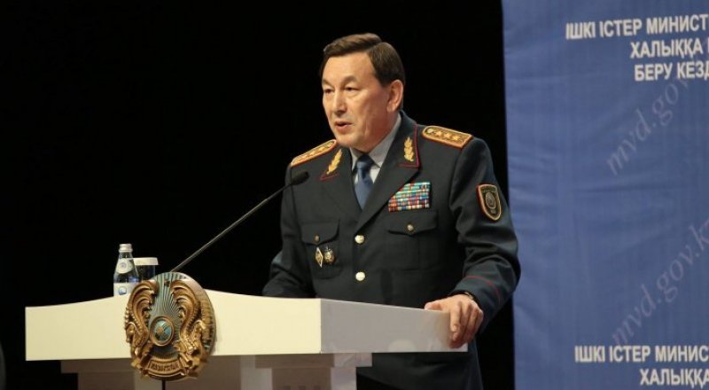 ҚР ІІМ басшысы © Facebook