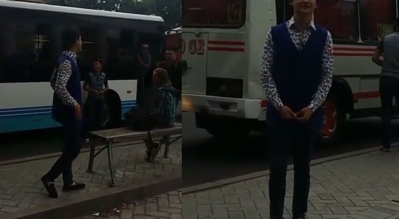 Әлеуметтік желідегі видеоның кадрлары