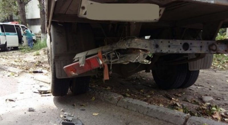 © СТВ арнасының "Территория происшествий" бағдарламасының тілшісі