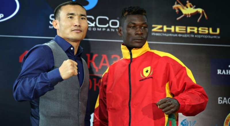 Қанат Ислам мен Патрик Аллотей. © Massaget.kz