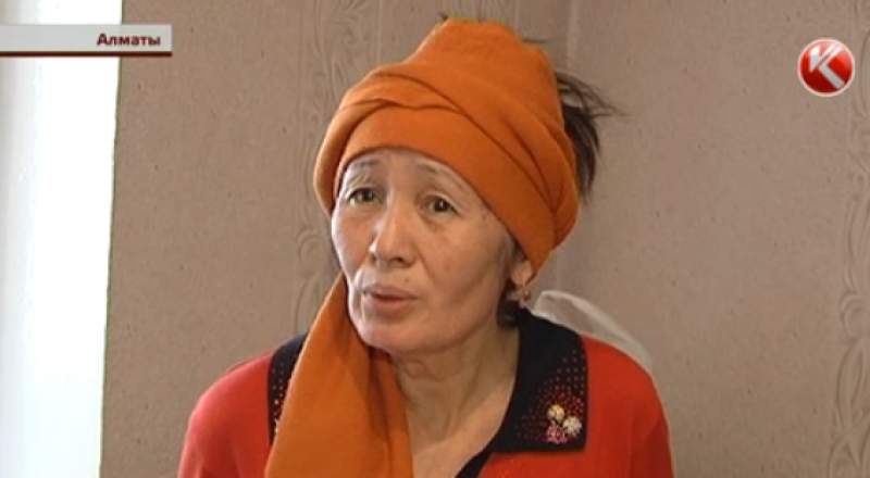 Өркен Азаматұлының әжесі Бағдагүл Есімбекова. © КТК кадры