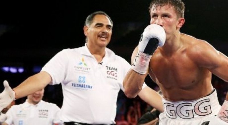 Абель Санчес пен Геннадий Головкин. © ESPN