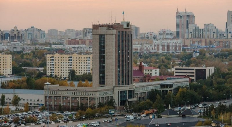 Ішкі істер министрлігінің орталық ғимараты. © Тұрар Қазанғапов