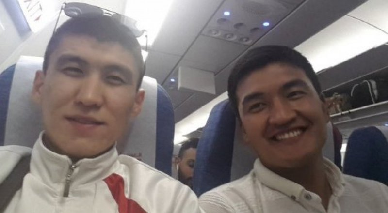 Қанат Берік және Еламан Жазылхан. © Facebook