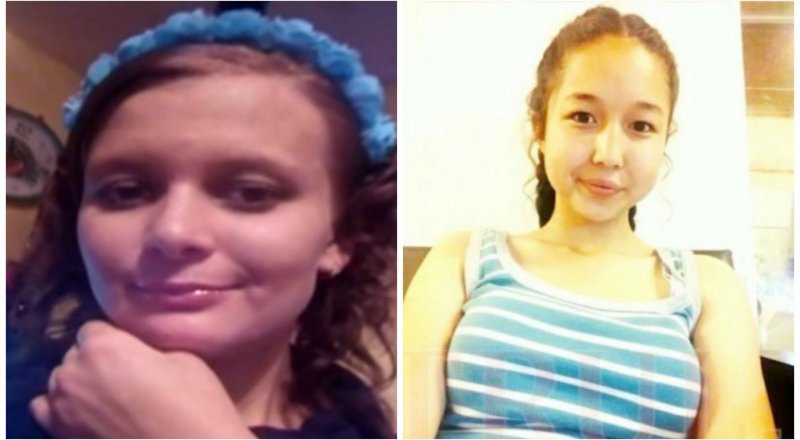 Анастасия Букова мен Аружан. © ktk.kz, patrul.kz