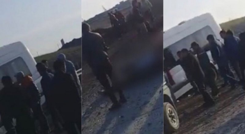 Оқиға болған жерде жасалған кадр.