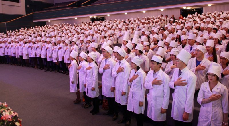 "Астана" университетінің студенттері. © amu.kz