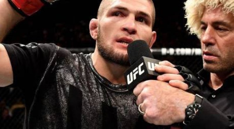 Хабиб Нурмагомедов және Джо Роган. © Jeff Bottari/Zuffa LLC/Zuffa LLC