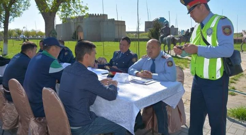 Сурет Түркістан облыстық ПД баспасөз қызметінен