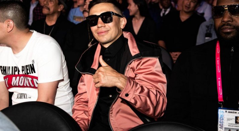 Геннадий Головкин Альварес - Джейкобс кездесуінде. © DAZN