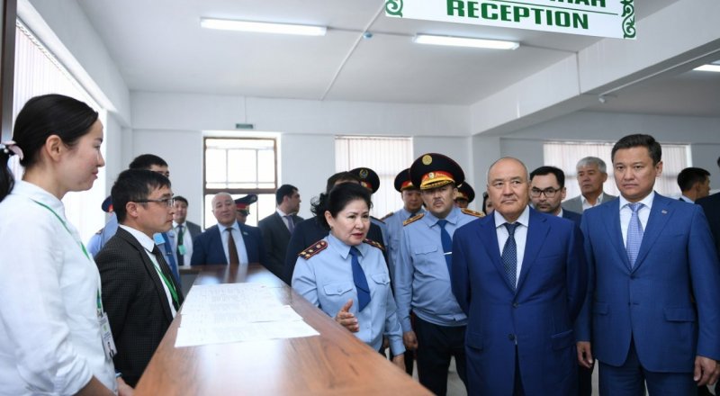 Сурет Түркістан облысы әкімінің баспасөз қызметінен