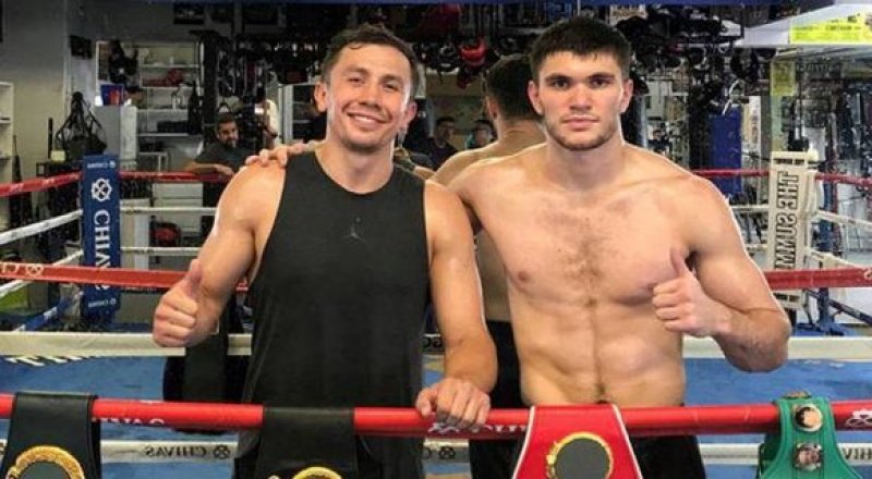 Геннадий Головкин мен Әли Ахмедов. © instagram.com/ali_akhmedov_officialpage