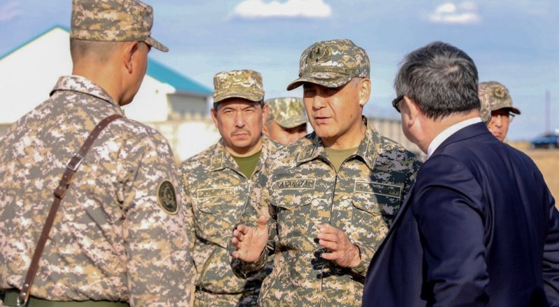 Сурет: ҚР Қорғаныс министрлігінің баспасөз қызметі