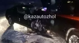 Қостанай облысында жол апатынан алты адам зардап шекті