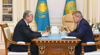 Мемлекет басшысы Даниал Ахметовты қабылдады