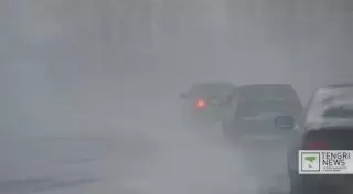 Үш облыста ауа райының қолайсыздығына байланысты ескерту жарияланды