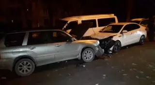 Алматыда Subaru мен KIA көліктері соқтығысты