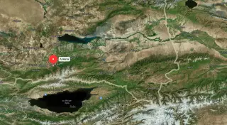 Алматыдан 300 шақырым жерде жер сілкінді