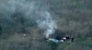 Коби Брайанттың қазасы: Құлаған тікұшақтың суреттері пайда болды