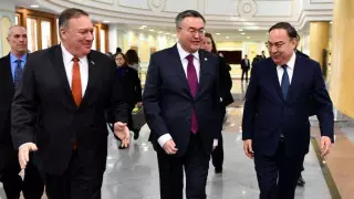 Мұхтар Тілеуберді Майкл Помпеомен шағын құрамда келіссөз жүргізді