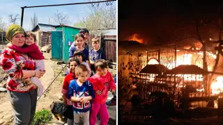 Алматы маңында 22 балалы отбасының үйі өртеніп кетті