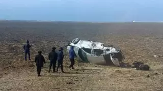 Ақтауда автокөлік аударылды: сегіз адам зардап шекті