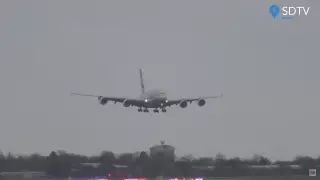 Дауыл кезінде апат жағдайында қонған ұшақтың видеосы жарияланды