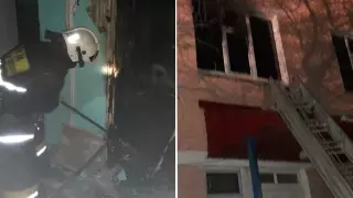 БҚО-да аурухананы өртеп жіберген ер адам ұсталды