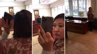 Үкім оқылып жатқанда адвокатты "жөтел қысты"