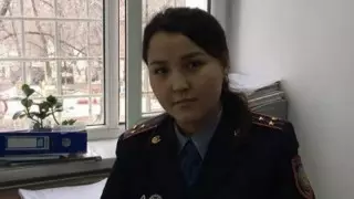 Оралда полицияның  жүкті қызметкері ұрыны ұстады